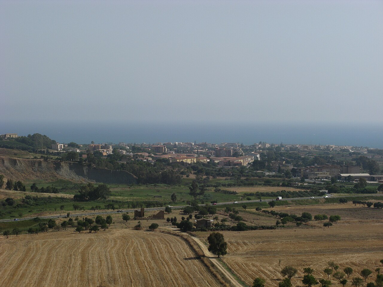 San Leone, mare e campagna verso Agrigento